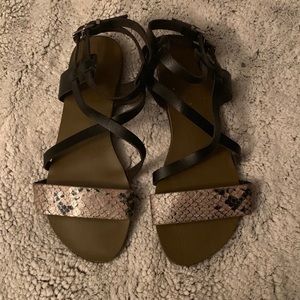 Nine West Snake print Sandal